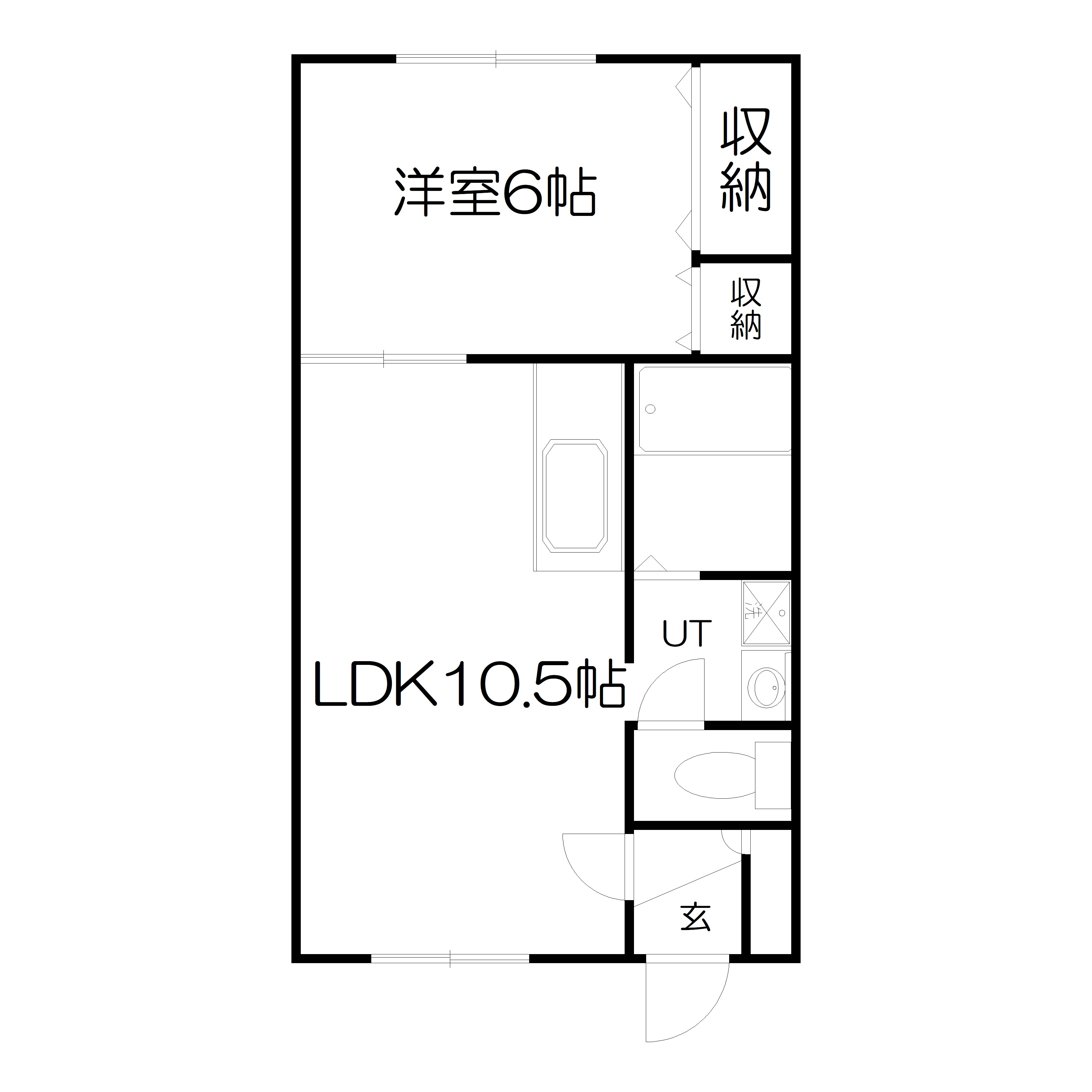 ジャスティー五稜郭1番館　301