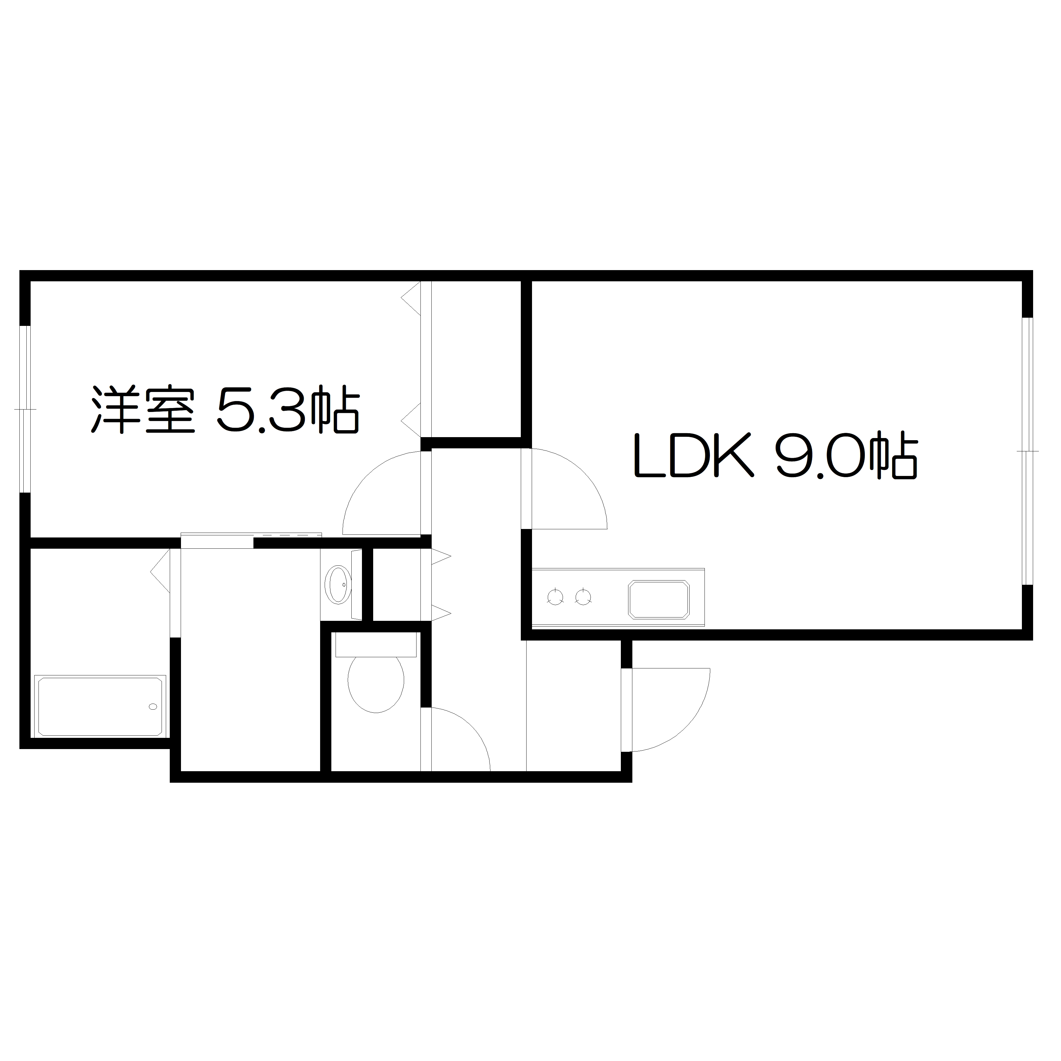 ドレクセルヒル205間取り図