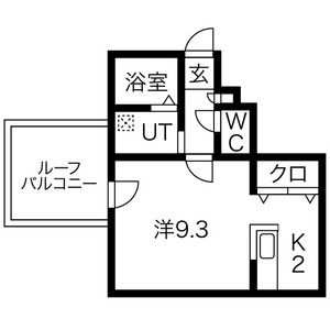 402号室間取り