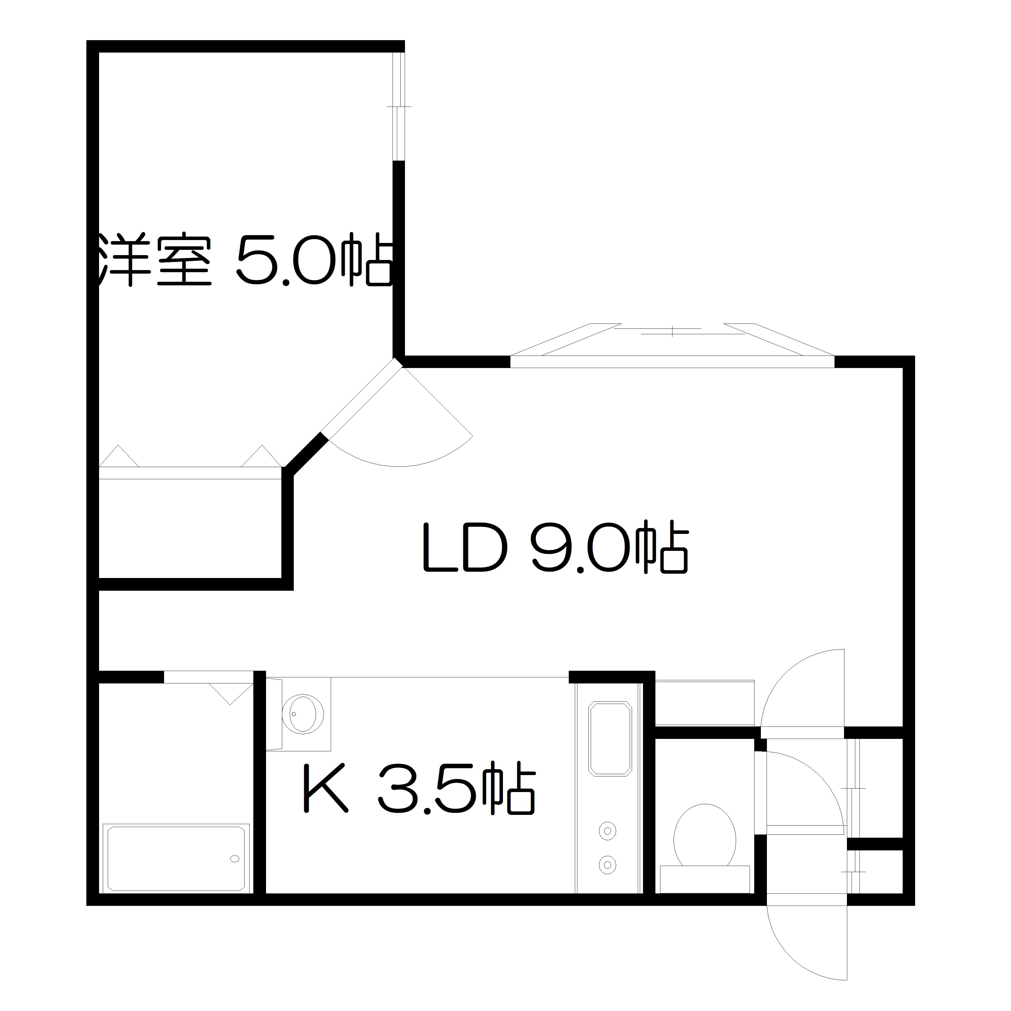 B105間取り図