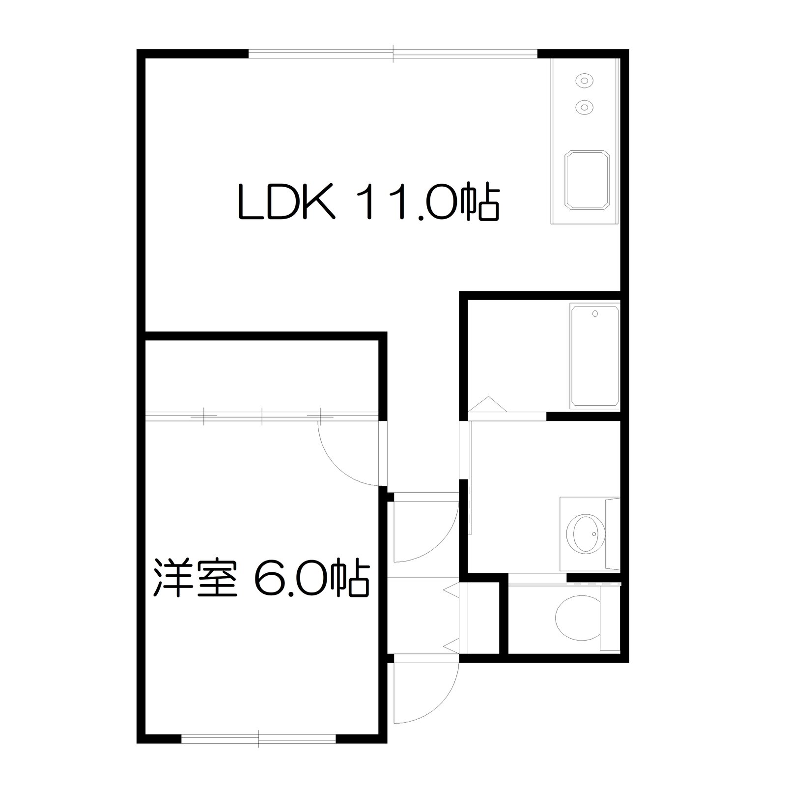 101間取り図