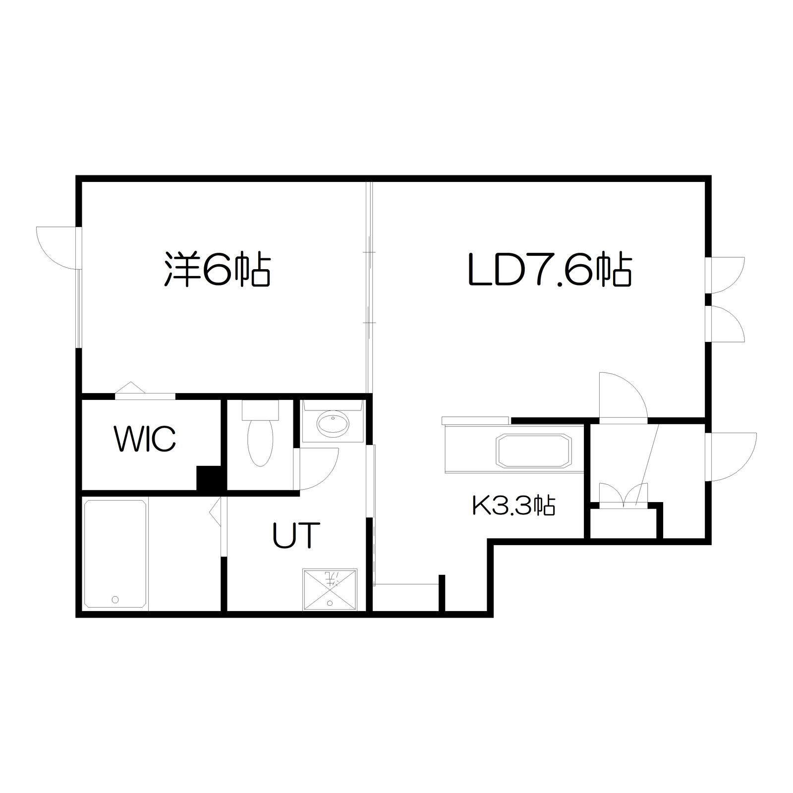 レジデンスアイ壱号館 D